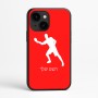 כיסוי בעיצוב אישי עם השם שלך לדגם - Apple iPhone 16e בעיצוב שחקן פינג פונג