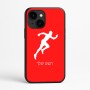 כיסוי בעיצוב אישי עם השם שלך לדגם - Apple iPhone 16e בעיצוב רץ