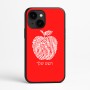 כיסוי בעיצוב אישי עם השם שלך לדגם - Apple iPhone 16e בעיצוב הדפס תפוח