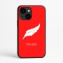 כיסוי בעיצוב אישי עם השם שלך לדגם - Apple iPhone 16e בעיצוב נוצת נוצה