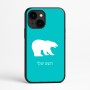 כיסוי בעיצוב אישי עם השם שלך לדגם - Apple iPhone 16e בעיצוב דוב