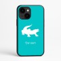 כיסוי בעיצוב אישי עם השם שלך לדגם - Apple iPhone 16e בעיצוב תנין