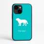 כיסוי בעיצוב אישי עם השם שלך לדגם - Apple iPhone 16e בעיצוב כלב