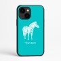 כיסוי בעיצוב אישי עם השם שלך לדגם - Apple iPhone 16e בעיצוב זברה