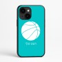 כיסוי בעיצוב אישי עם השם שלך לדגם - Apple iPhone 16e בעיצוב כדורסל