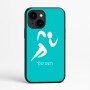 כיסוי בעיצוב אישי עם השם שלך לדגם - Apple iPhone 16e בעיצוב רצים אולימפיים