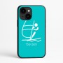 כיסוי בעיצוב אישי עם השם שלך לדגם - Apple iPhone 16e בעיצוב שייט אולימפי