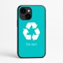 כיסוי בעיצוב אישי עם השם שלך לדגם - Apple iPhone 16e בעיצוב למחזר