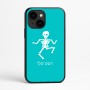כיסוי בעיצוב אישי עם השם שלך לדגם - Apple iPhone 16e בעיצוב סקלטון