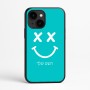 כיסוי בעיצוב אישי עם השם שלך לדגם - Apple iPhone 16e בעיצוב סמיילי