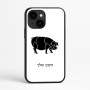 כיסוי בעיצוב אישי עם השם שלך לדגם - Apple iPhone 16e בעיצוב חזיר