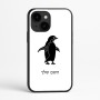 כיסוי בעיצוב אישי עם השם שלך לדגם - Apple iPhone 16e בעיצוב פינגווין