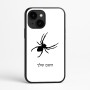 כיסוי בעיצוב אישי עם השם שלך לדגם - Apple iPhone 16e בעיצוב עכביש