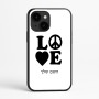 כיסוי בעיצוב אישי עם השם שלך לדגם - Apple iPhone 16e בעיצוב אהבה