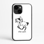 כיסוי בעיצוב אישי עם השם שלך לדגם - Apple iPhone 16e בעיצוב רוכב סוסים 2