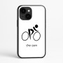 כיסוי בעיצוב אישי עם השם שלך לדגם - Apple iPhone 16e בעיצוב אופניים אולימפיים