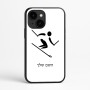 כיסוי בעיצוב אישי עם השם שלך לדגם - Apple iPhone 16e בעיצוב סקי אולימפי