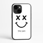 כיסוי בעיצוב אישי עם השם שלך לדגם - Apple iPhone 16e בעיצוב סמיילי