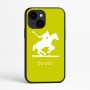 כיסוי בעיצוב אישי עם השם שלך לדגם - Apple iPhone 16e בעיצוב שחקן פולו - סוס