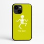 כיסוי בעיצוב אישי עם השם שלך לדגם - Apple iPhone 16e בעיצוב סקלטון