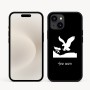 כיסוי בעיצוב אישי עם השם שלך לדגם - Apple iPhone 16e בעיצוב נשר אמריקאי