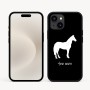 כיסוי בעיצוב אישי עם השם שלך לדגם - Apple iPhone 16e בעיצוב סוס
