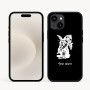 כיסוי בעיצוב אישי עם השם שלך לדגם - Apple iPhone 16e בעיצוב ארנב מחזיק גזר
