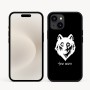 כיסוי בעיצוב אישי עם השם שלך לדגם - Apple iPhone 16e בעיצוב זאב