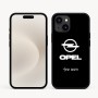 כיסוי בעיצוב אישי עם השם שלך לדגם - Apple iPhone 16e בעיצוב אופל