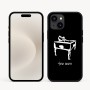 כיסוי בעיצוב אישי עם השם שלך לדגם - Apple iPhone 16e בעיצוב שחקן ביליארד