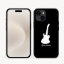 כיסוי בעיצוב אישי עם השם שלך לדגם - Apple iPhone 16e בעיצוב גיטרה