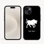 כיסוי בעיצוב אישי עם השם שלך לדגם - Apple iPhone 16e בעיצוב מזלות - שור