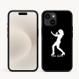 כיסוי בעיצוב אישי עם השם שלך לדגם - Apple iPhone 16e בעיצוב אישה מגוננת