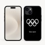 כיסוי בעיצוב אישי עם השם שלך לדגם - Apple iPhone 16e בעיצוב אולימפי