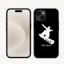 כיסוי בעיצוב אישי עם השם שלך לדגם - Apple iPhone 16e בעיצוב סנובורדיסט