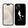 כיסוי בעיצוב אישי עם השם שלך לדגם - Apple iPhone 16e בעיצוב שחקנית כדורגל - אישה