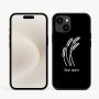 כיסוי בעיצוב אישי עם השם שלך לדגם - Apple iPhone 16e בעיצוב חיטה גלית זהב