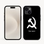 כיסוי בעיצוב אישי עם השם שלך לדגם - Apple iPhone 16e בעיצוב פטיש ומגל