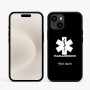 כיסוי בעיצוב אישי עם השם שלך לדגם - Apple iPhone 16e בעיצוב חובש