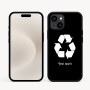 כיסוי בעיצוב אישי עם השם שלך לדגם - Apple iPhone 16e בעיצוב למחזר