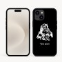 כיסוי בעיצוב אישי עם השם שלך לדגם - Apple iPhone 16e בעיצוב סנטה קלאוס