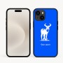 כיסוי בעיצוב אישי עם השם שלך לדגם - Apple iPhone 16e בעיצוב צבי