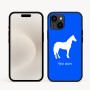 כיסוי בעיצוב אישי עם השם שלך לדגם - Apple iPhone 16e בעיצוב סוס