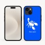 כיסוי בעיצוב אישי עם השם שלך לדגם - Apple iPhone 16e בעיצוב עקרב