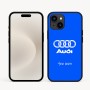 כיסוי בעיצוב אישי עם השם שלך לדגם - Apple iPhone 16e בעיצוב אאודי