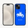 כיסוי בעיצוב אישי עם השם שלך לדגם - Apple iPhone 16e בעיצוב הארלי-דיווידסון