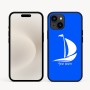 כיסוי בעיצוב אישי עם השם שלך לדגם - Apple iPhone 16e בעיצוב סירה