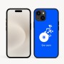 כיסוי בעיצוב אישי עם השם שלך לדגם - Apple iPhone 16e בעיצוב תקליטור - אזור מוזיקה