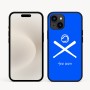 כיסוי בעיצוב אישי עם השם שלך לדגם - Apple iPhone 16e בעיצוב כדור בסיס