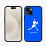כיסוי בעיצוב אישי עם השם שלך לדגם - Apple iPhone 16e בעיצוב שחקן טניס